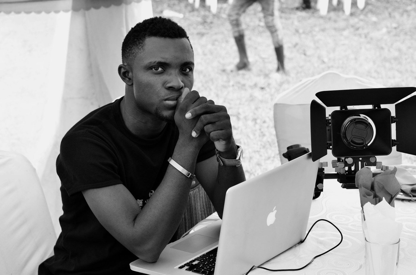 Portrait d'un fondateur de start-up